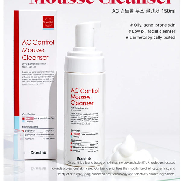 Dr. esthé AC Control Mousse Cleanser – Earth Esthetics